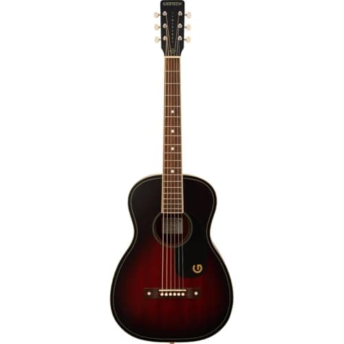 Gretsch Jim Dandy Parlor Acoustic Guitar - Deep Cherry Burst 2