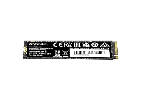 Verbatim 2TB SSD Vi560 Internal Solid State Hard Drive 3D NAND SATA III M.2 2280 4