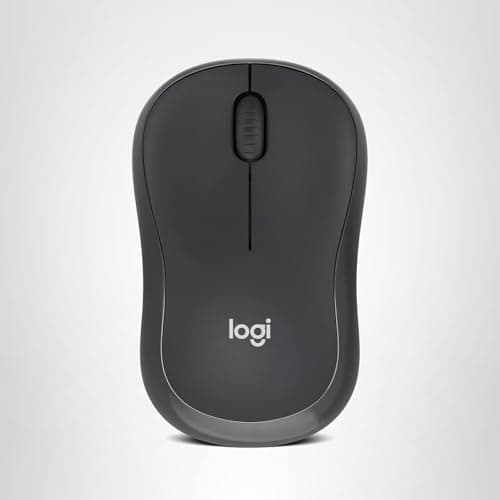 Logitech M240 Silent Bluetooth Mouse, Wireless, Compact, Portable, Smooth Tracking, 18-Month Battery, for Windows, macOS, ChromeOS, Compatible with PC, Mac, Laptop, Tablets - Graphite 5