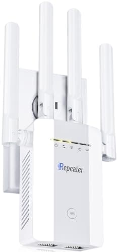 2026 New WiFi Extender Signal Booster for Home, 15715sq.ft Long Range WiFi Repeater Wireless Routers Signal Amplifier, Mesh WiFi 15X Faster Access Point with Ethernet Port, Easy Setup, 5 Working Mode