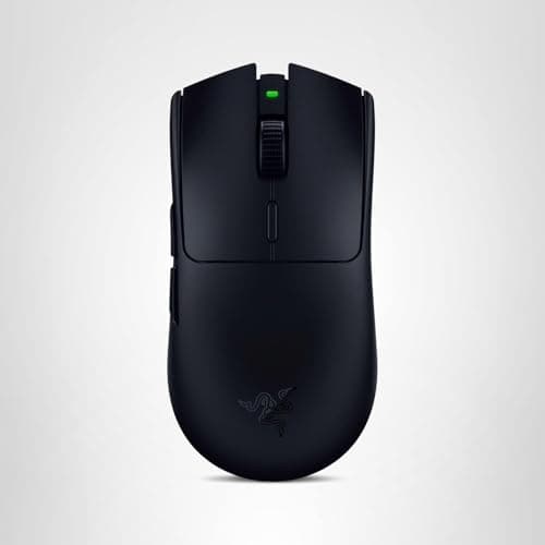 Razer Viper V3 HyperSpeed Wireless Esports Gaming Mouse: 82g Lightweight - Up to 280 Hr Battery - 30K DPI Optical Sensor - Gen-2 Mechanical Switches - 8 Programmable Controls - Classic Black 5