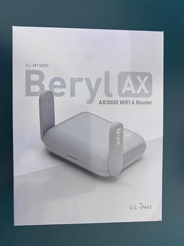 GL.iNet GL-MT3000 (Beryl AX) Portable Travel Router, Pocket Wi-Fi 6 Wireless 2.5G Router, Portable VPN Routers WiFi for Travel, Public Computer Routers, Business, Moblie/RV/Cruise/Plane 5