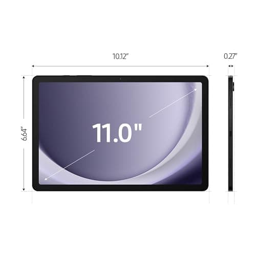 Samsung Galaxy Tab A9+ Tablet 11” 64GB Android Tablet, Big Screen, Quad Speakers, Upgraded Chipset, Multi Window Display, Slim, Light, Durable Design, US Version, 2024, Graphite 3