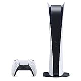Sony PS5 PlayStation 5 Digital Edition Gaming Console + Wireless Controller - 16GB GDDR6 RAM, 825GB SSD, 120Hz 8K Output, White 2