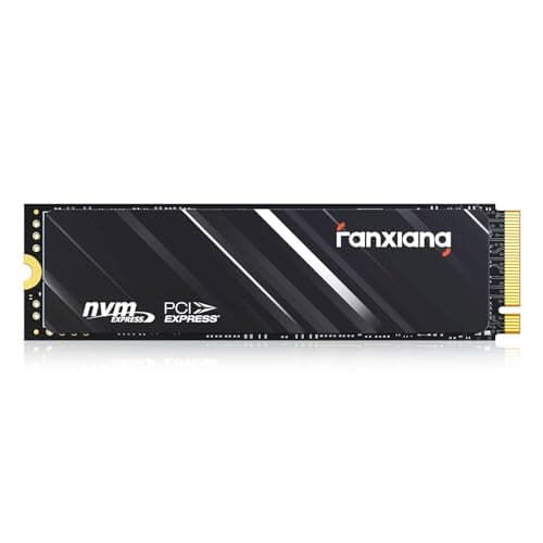 Fanxiang 1TB NVMe SSD PCIe Gen4 M.2 Internal Gaming SSD for PS5, Up to 4800 MB/s, 3D NAND SLC Cache Solid State Drive Upgrade Storage for PC/Laptops S690Q