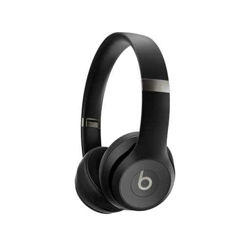 Beats Solo 4 - Wireless On-Ear Bluetooth Headphones, Up to 50-Hour Battery Life, Ultra-Lightweight Comfort, Powerful and Balanced Sound, Apple & Android Compatible - Matte Black