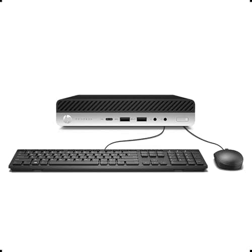 HP ProDesk 600 G3 Desktop Mini Business PC with 21.5" FHD Monitor, Intel Quad Core i5-6500T, 16GB DDR4 RAM, 256GB SSD, DisplayPort, WiFi, BT, Windows 11 Pro(Renewed) 4
