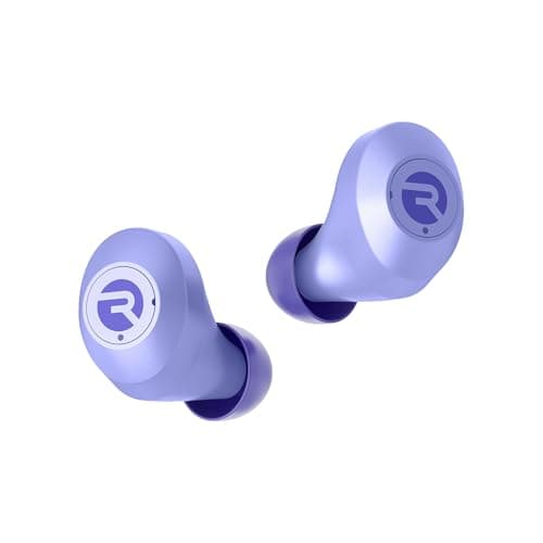 Raycon Everyday Earbuds Classic Bluetooth Wireless with Microphone - Stereo Sound, Active Noise Canceling, in-Ear Bluetooth Headset True Wireless Earbuds 32 Hours Playtime (Purple) 2