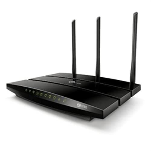 TP-Link Archer AC1750 WiFi Router - Dualband Gigabit, Qualcomm inside, Works with Alexa(A7), Black