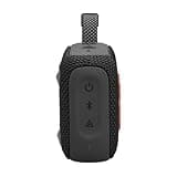 JBL Go 4 - Ultra-Portable, Waterproof and Dustproof Bluetooth Speaker, Big Pro Sound with Punchy bass, 7-Hour Built-in Battery, Made in Part with Recycled Materials (Black) 5