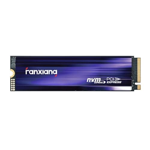 fanxiang S880 NVMe SSD 1TB, PCIe 4.0 M.2 2280 Gaming SSD, 3D NAND TLC, Seq. Read Speeds UP to 7300MB/s, Dynamic SLC Cache, Internal Solid State Drive for PS5 Enthusiasts, High End Computing, Gaming