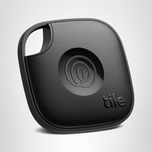 Tile by Life360 Mate - Bluetooth Tracker, Keys Finder and Item Locator for Keys, Bags and More. Phone Finder. Both iOS and Android Compatible. 1-Pack (Black) 5
