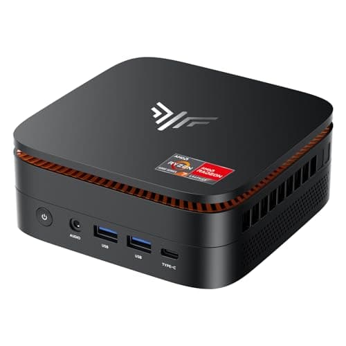 KAMRUI Hyper H1 Mini Gaming PC,AMD Ryzen 7 6800H(Beat 6800U),32GB DDR5 4800MHz 1TB M.2 NVMe PCIe3.0x4 SSD Mini PC(8C/16T,up to 4.7GHz),16MB L3 Smart Cache,Triple 4K Display/WiFi6/BT5.2/Mini Computers
