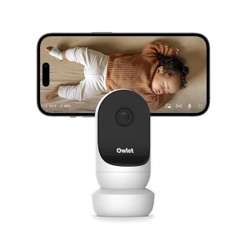 Owlet Cam 2 (Gen 2) Smart Baby Monitor – HD Video Camera with Night Vision, 4X Zoom & Wide-Angle View, Two-Way Talk, Sound & Motion Alerts, Temp & Humidity Sensor, Encrypted WiFi | White 5