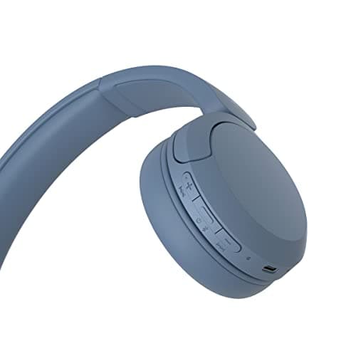Sony WH-CH520 Wireless Headphones Bluetooth On-Ear Headset with Microphone, Blue New 5