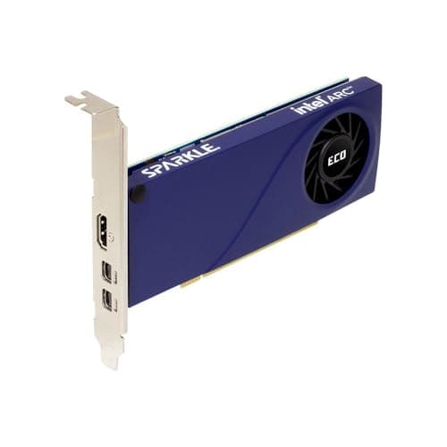Sparkle Intel Arc A310 ECO, 4GB GDDR6, 50W TBP, Short Bracket is Included, Low-Profile, Single Fan, Single Slot, HDMI x1, Mini DisplayPort x2, SA310C-4G 3
