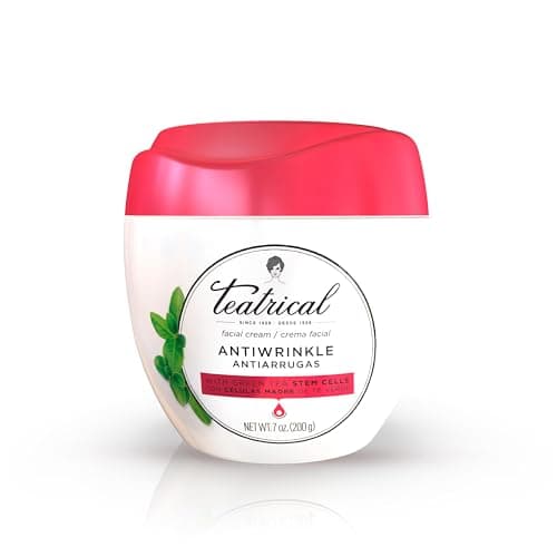 TEATRICAL Anti Wrinkle Face Cream, Face Moisturizer Infused with Green Tea Stem Cells, Helps Reduce Fine Line & Wrinkles, Face Cream for Women, Floral Scent, 7 oz