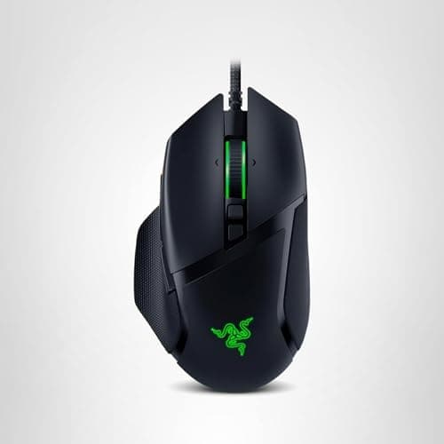 Razer Basilisk V3 Customizable Ergonomic Gaming Mouse: Fastest Gaming Mouse Switch - Chroma RGB Lighting - 26K DPI Optical Sensor - 11 Programmable Buttons - HyperScroll Tilt Wheel - Classic Black 5