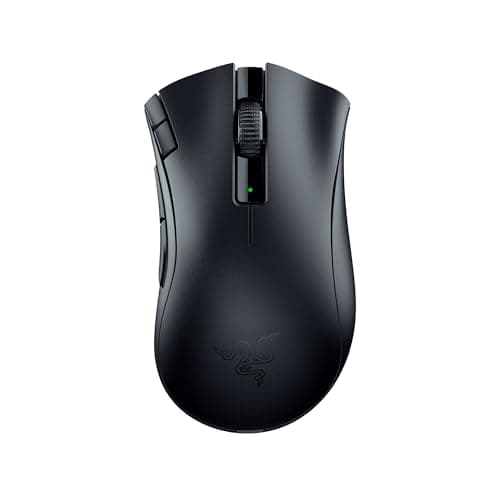 Razer DeathAdder V2 X HyperSpeed: Award-Winning Ergonomic Design - Ultra-Fast Wireless - 235hr Battery Life - 7 Programmable Buttons - Gen 2 Mechanical Switches - 5G 14K DPI Optical Sensor