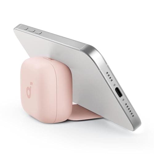 Soundcore P30i by Anker Noise Cancelling Earbuds, Strong and Smart Noise Cancelling, Powerful Bass, 45H Playtime, 2-in-1 Case and Phone Stand, IP54, Wireless Earbuds, Bluetooth 5.4 (Pink) 5