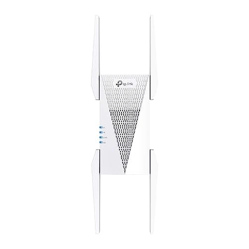 TP-Link RE815X AX5400 WiFi 6 Range Extender w/Ethernet Port | 5.4 Gbps Tri-Band Wireless Repeater Amplifier | Up to 2800 Sq. Ft., 96 Devices | Internet Signal Booster | 160 MHz | APP Setup | OneMesh