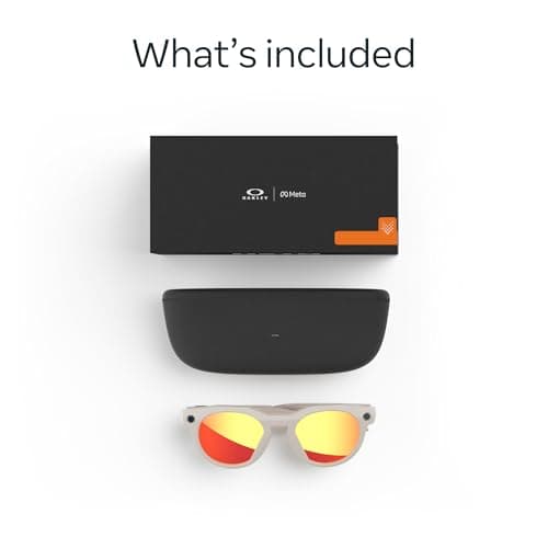 Oakley Meta HSTN, Warm Grey | Smart AI Glasses for Men, Women — Performance for Sports, Athletes - Camera, Audio, Video - 8 Hour Battery - 3K HD Resolution — Prizm™ Polarized Transitions® Lenses 5