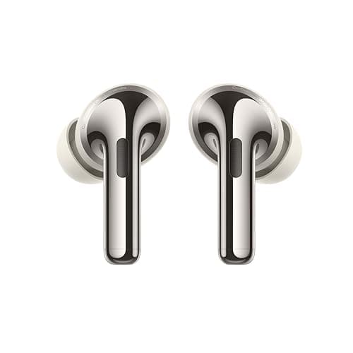 OnePlus Buds Pro 3, Wireless Bluetooth Earbuds, Noise Canceling Earbuds, Deep Bass, Immersive Sound, Up to 44 Hour Playtime with Charging case, Lunar Radiance 3