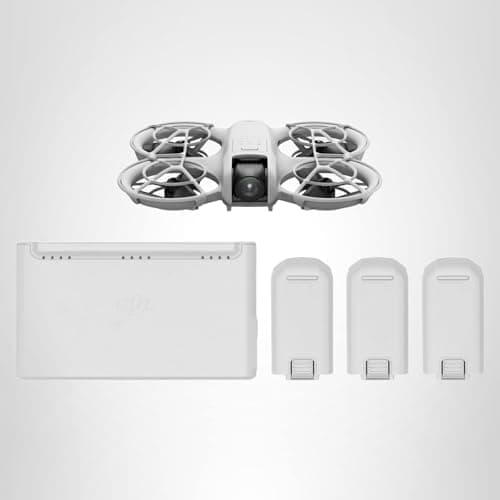 DJI Neo Three-Battery Combo, Mini Drone with 4K UHD Camera for Adults, 135g Self Flying Drone that Follows You, Palm Takeoff, Subject Tracking, QuickShots, Stabilized Video (Controller-Free) 5