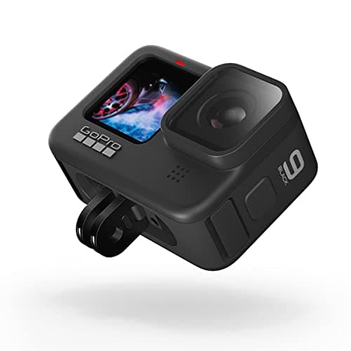 GoPro HERO9 Black - Waterproof Action Camera with Front LCD and Touch Rear Screens, 5K Ultra HD Video, 20MP Photos, 1080p Live Streaming, Webcam, Stabilization 3