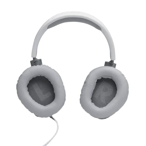 JBL Quantum 100 - Wired Over-Ear Gaming Headphones - White, Large 4