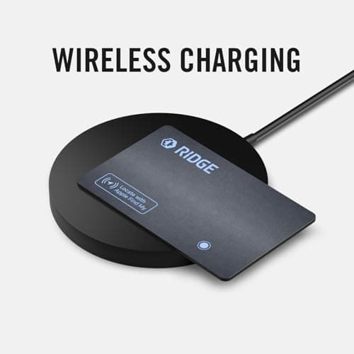 Ridge Wallet Tracker Card - Tile Slim Tracking Card Compatile with Apple Find My, Item Locator for Luggage Tags, Passports, Phone, IP68 Waterproof 3