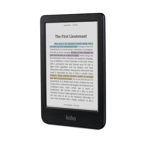 Kobo Clara Colour | Colour eReader | 6” Glare-Free Colour E Ink Kaleido™ 3 Display | Dark Mode Option | Waterproof | Audiobooks | 16GB of Storage | Black 2