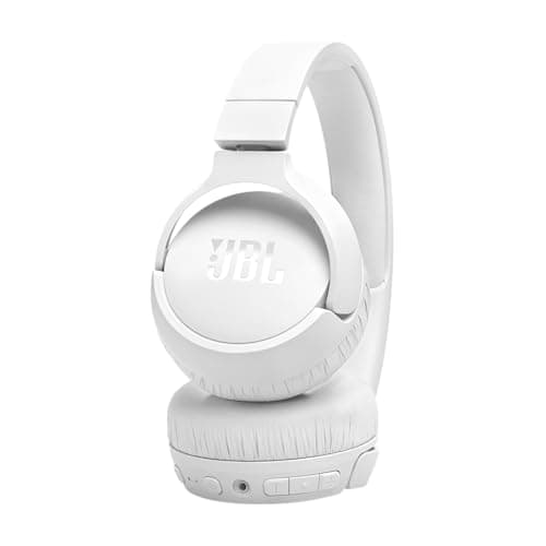 JBL Tune 670NC - Adaptive Noise Cancelling with Smart Ambient Wireless On-Ear Headphones, Up to 70H Battery Life with Speed Charge, Lightweight, Comfortable and Foldable Design (White) 5