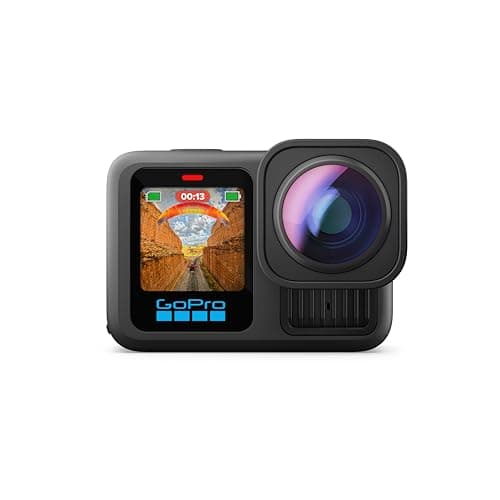 GoPro HERO13 Black Ultra Wide Edition - Waterproof Action Camera with 5.3K60 Video, 27MP Photo, Boosted 177-degree FOV + Compatability with HB-Series Lenses