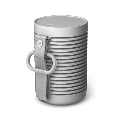 Bang & Olufsen Beosound Explore - Wireless Portable Outdoor Bluetooth Speaker, IP 67 Dustproof and Waterproof, Grey Mist