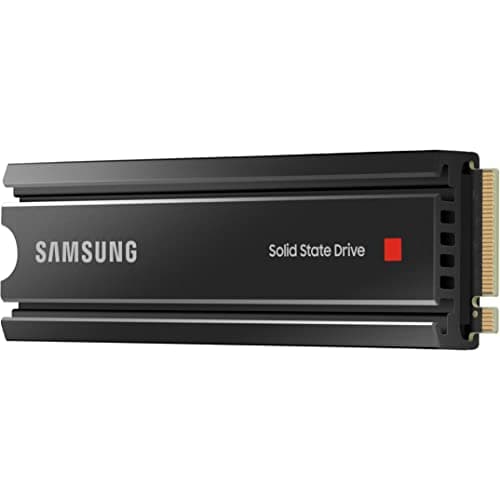 SAMSUNG 980 PRO SSD with Heatsink 1TB PCIe Gen 4 NVMe M.2 Internal Solid State Drive, Heat Control, Max Speed, PS5 Compatible, MZ-V8P1T0CW 4