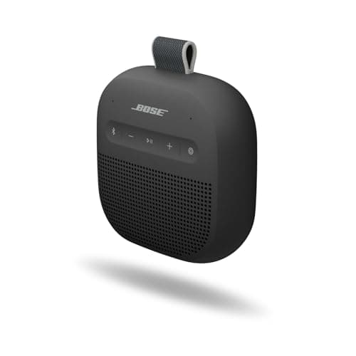 Bose New SoundLink Micro Portable Bluetooth Speaker (2nd Gen), Wireless Outdoor Speaker, Up to 12 Hours Battery Life, Waterproof and Dustproof, Black 4