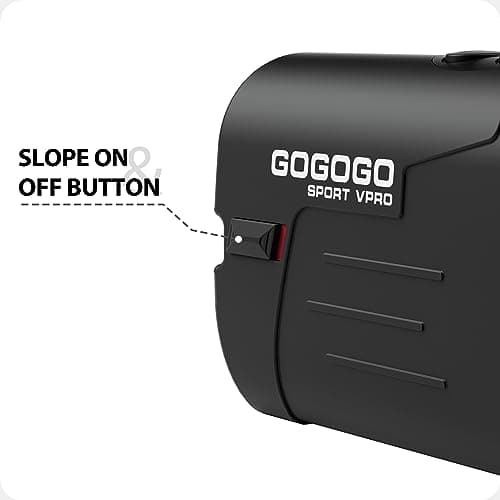 Gogogo Sport Vpro GS03 Laser Golf/Hunting Rangefinder, 1000/1200 Yards Laser Range Finder with 6X Magnification Ultra-Clear View, Lightweight, Slope, Pin-Seeker & Flag-Lock & Vibration 4