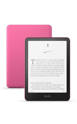 Amazon Kindle Paperwhite 16GB (newest model) – Our fastest Kindle ever, with new 7" glare-free display and weeks of battery life – Raspberry