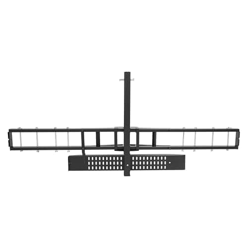 EGO BIKE 600LBS Steel Motorcycle Scooter Dirtbike Carrier Hauler Hitch Mount Rack Ramp Anti Tilt 5