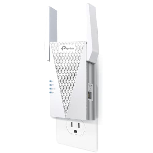 TP-Link RE615X AX1800 WiFi 6 Range Extender w/Ethernet Port | 1.8G Dual-Band Wireless Repeater Amplifier | Up to 2100 Sq. Ft., 64 Devices | Internet Signal Booster | APP Setup | EasyMesh Compatible
