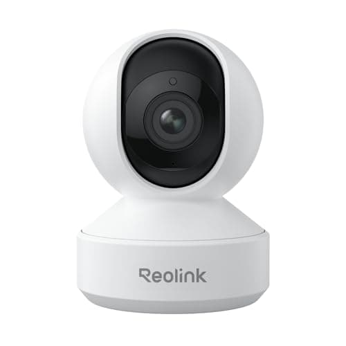 REOLINK E1 Pro 3K PT Wi-Fi Indoor Camera for Baby & Pet Monitoring, Auto Tracking, 5MP Night Vision Enhanced by F1.6 Aperture, Person/Pet/Baby Crying Detection, 2.4/5GHz Wi-Fi, Two-Way Audio