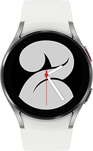 Samsung Galaxy Watch 4 40mm R860 Smartwatch GPS Bluetooth WiFi (International Version) (Silver) (Renewed) 2