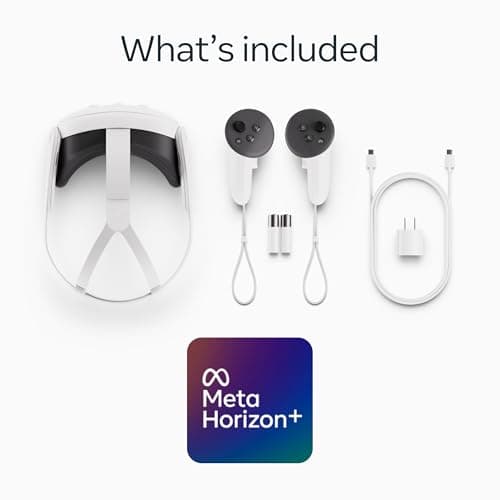 Meta Quest 3 512GB | VR Headset — Thirty Percent Sharper Resolution — 2X Graphical Processing Power — Virtual Reality Without Wires — Access to 40+ Games with a 3-Month Trial of Meta Horizon+ Included 5