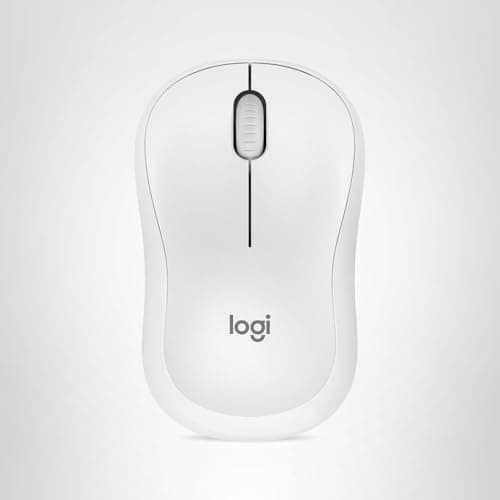 Logitech M240 Silent Bluetooth Mouse, Wireless, Compact, Portable, Smooth Tracking, 18-Month Battery, for Windows, macOS, ChromeOS, Compatible with PC, Mac, Laptop, Tablets - Off White 5