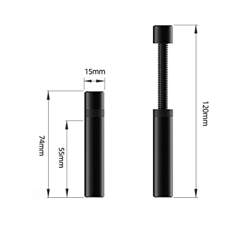 Graphics Card GPU Brace Support, Video Card Sag Holder Bracket, GPU Stand (L, 74-120mm) 2