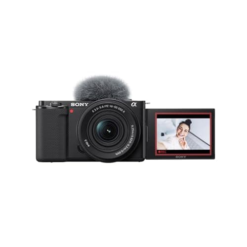 Sony Alpha ZV-E10 - APS-C Interchangeable Lens Mirrorless Vlog Camera Kit - Black, ZVE10KB 4