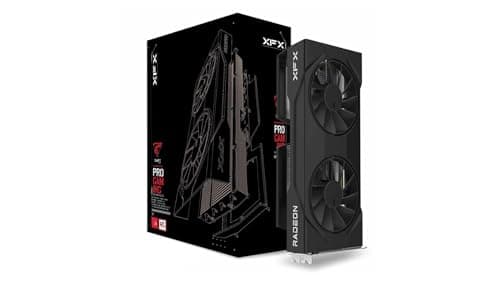 XFX Swift AMD Radeon RX 9060 XT OC Gaming Edition with 16GB GDDR6 HDMI 2xDP, AMD RDNA 4 RX-96TSW16BQ