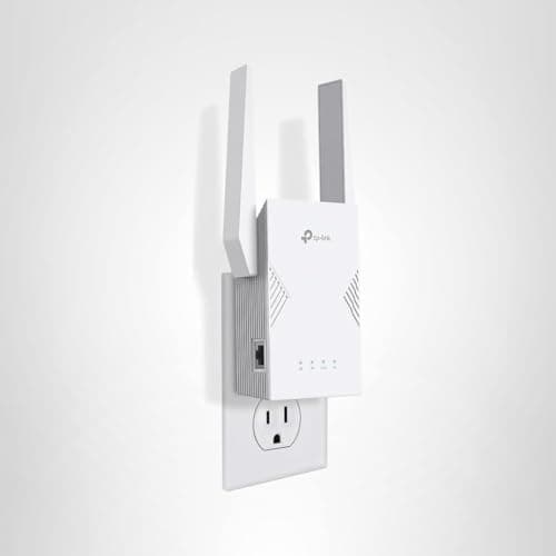 TP-Link BE3200 Wi-Fi 7 Range Extender RE223BE w/Ethernet Port | 3.2 Gbps Dual-Band Wireless Repeater | Internet Signal Booster for Home | Up to 2400 sq.ft, 64 Devices | MLO, EasyMesh | No 6 GHz Band 5