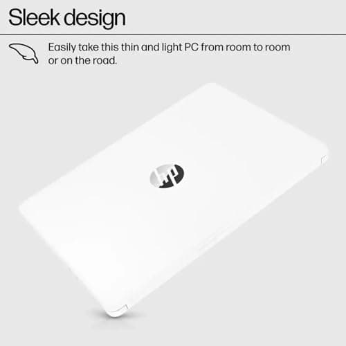 HP Ultra Slim Laptop for Students and Business | 1 Year Office 365 | 1.1TB Storage (1TB Cloud and 64GB Hard Drive) | Intel Quad-Core, 8GB RAM | Windows 11 Home w/o Earbuds 2